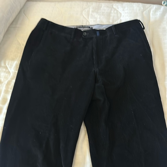 David’s Cenci made in Italy size 38 black corduroy pants - Picture 1 of 7